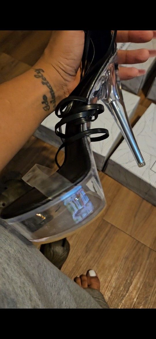 Black Stilettos! LET'S GET SEXYYYY