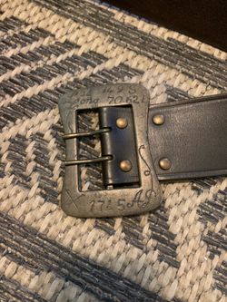 1980s Noa Noa waist belt, brown, size 25-28