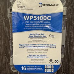 INTERMATIC WEATHERPROOF ELECTRICAL COVER 