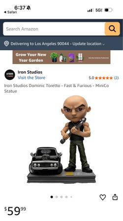 Iron studios Dominic toretto