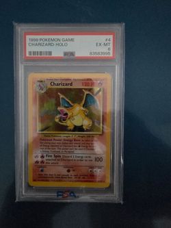 1999 psa 6 charzard