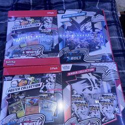 Black Bolt & White Flare Poster Collection + Black Bolt/white Flare Binder Collection (Sam’s Club Exclusive)