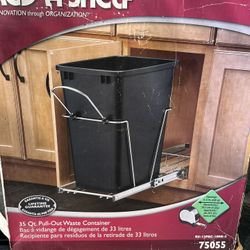 Pull Out Trash Can Container 