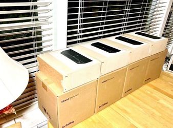 Sonos four (4) complete sets of In ceiling speakers with Amps.  Brand new sealed. Includes warranty.