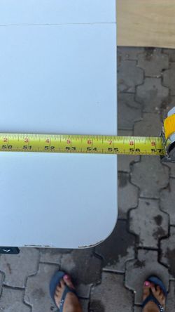 White desk adjustable height