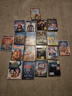 Dvd's. .50 Cents Each Or Take All For $5.00