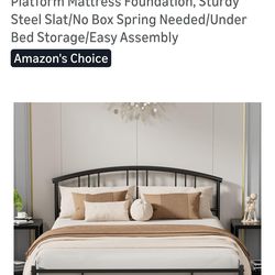Full size bed frame
