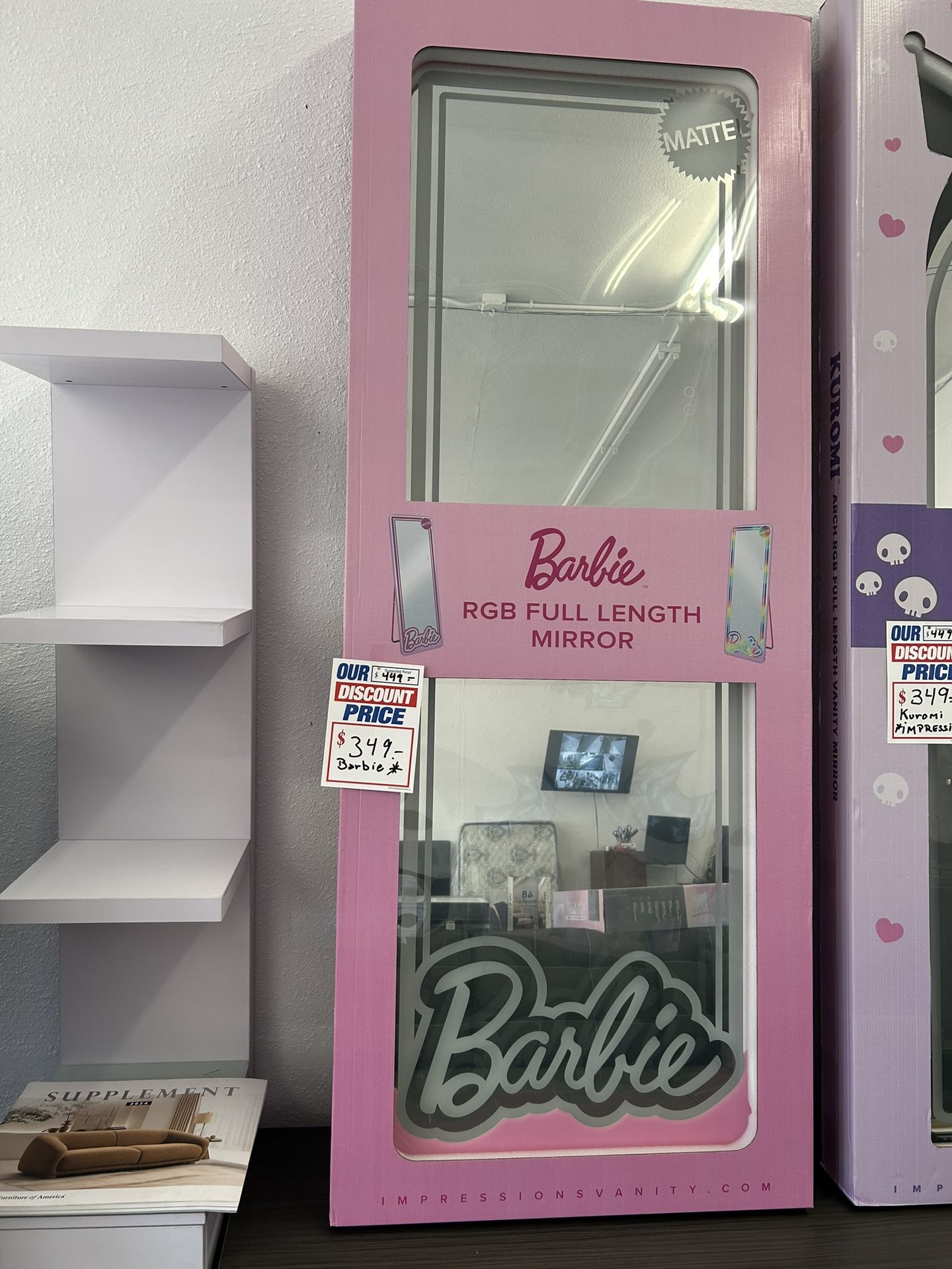 Full Length Mirror Hello Kitty KuromiBarbie