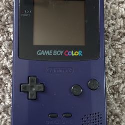 1998 Gameboy Color Purple Nintendo Game Boy Advance