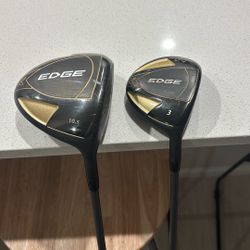 Set Of Callaway Edge Driver And 3 Wood. Rh 65 Flex