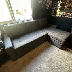 Gray Sofa Bed 