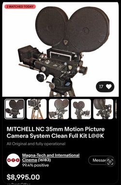 MITCHELL 35 mm Motion Picture Camera