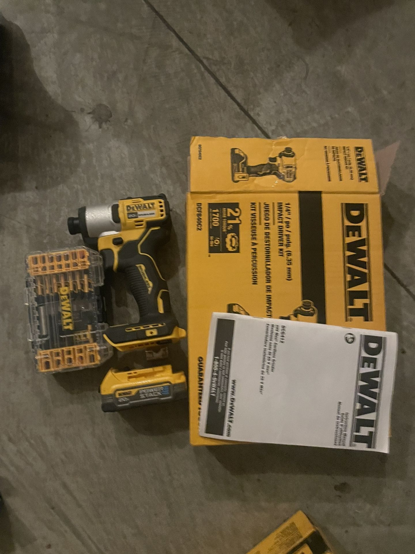 Brand New Dewalt Impact Drill
