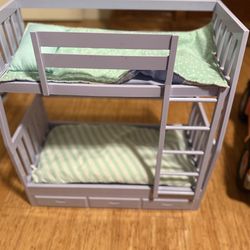 Our generation American girl doll bunk bed set