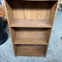 Small Wood Bookshelf 