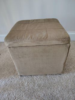 Square Storage Ottoman