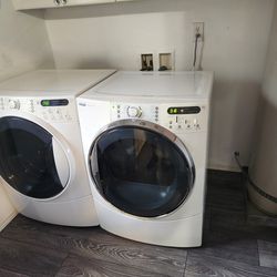 Washer and Dryer Kenmore Front Load Electric 