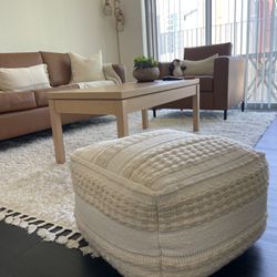 Threshold Pouf Ottoman