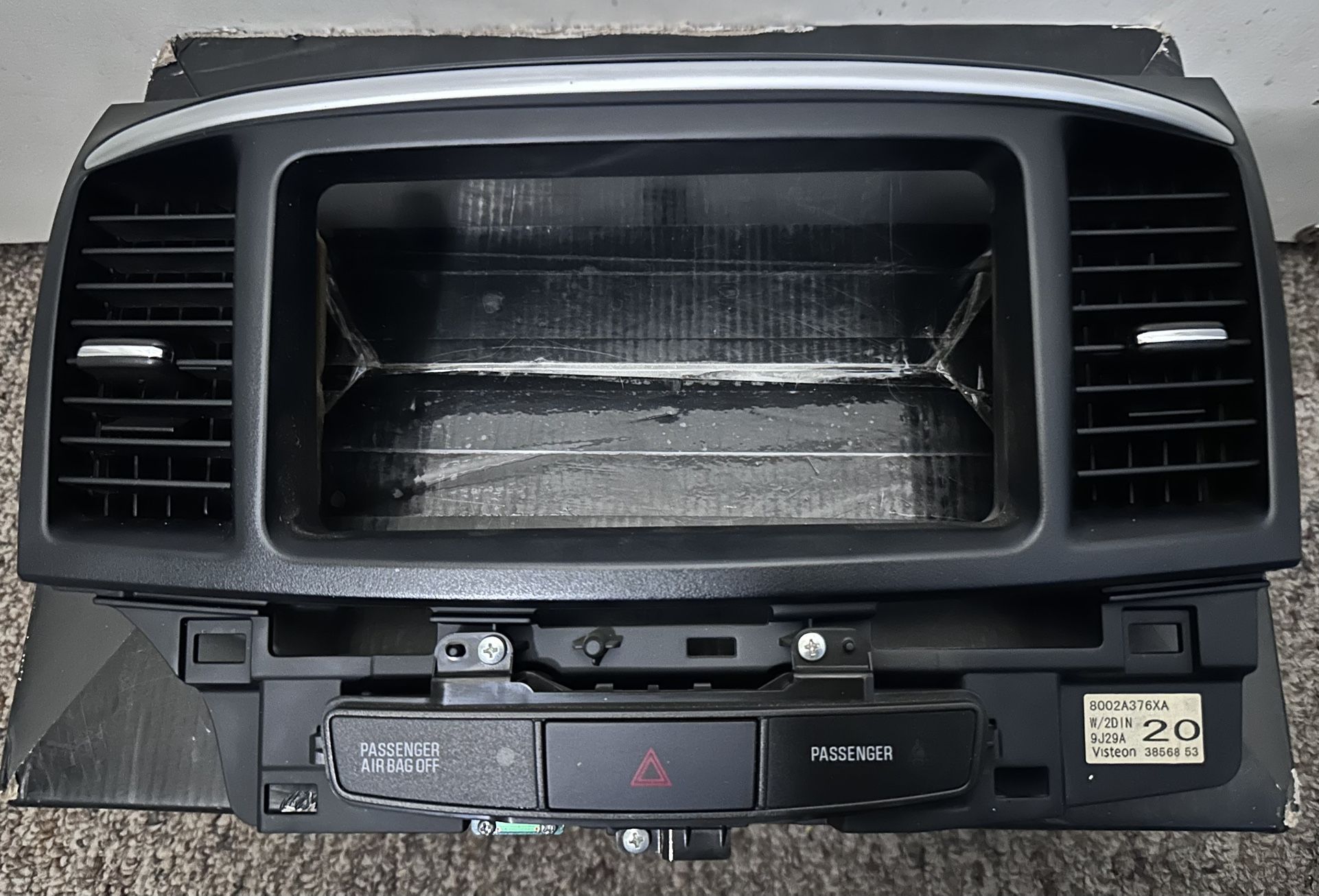 Mitsubishi Lancer Evolution x Radio Bezel Evo X