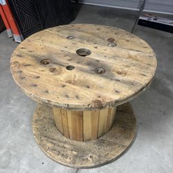 Wood Wire Reel 