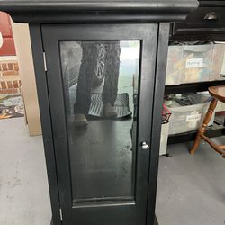 Black Wood Cabinet