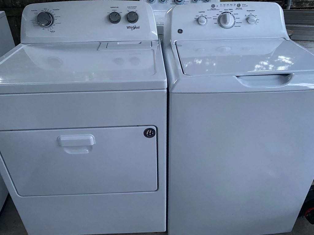 GE Washer And Dryer 