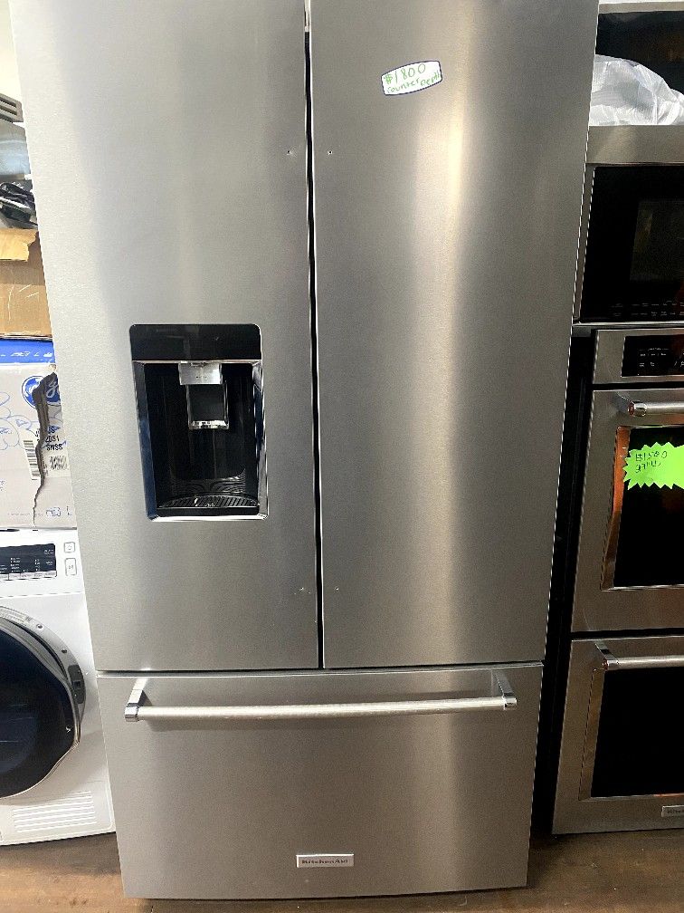 Kitchen Aid Wood πͺ΅ Interior Stainless Steel Counter Depth