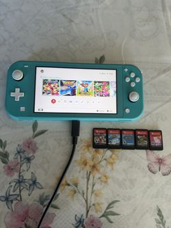 Switch Lite with Games