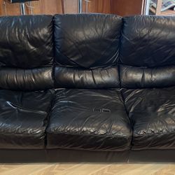 LEATHER SOFA 