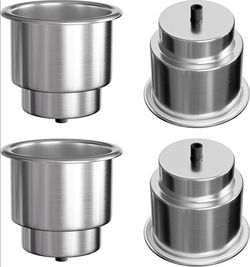Cup Drink Holder 4 Pack - Stainless 316