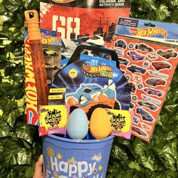 Hot Wheels Easter Basket 