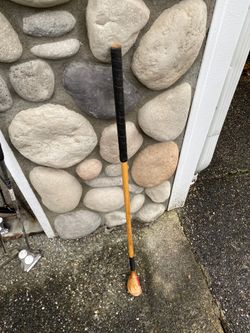 Custom brand “Billy Baroo” wooden putter.