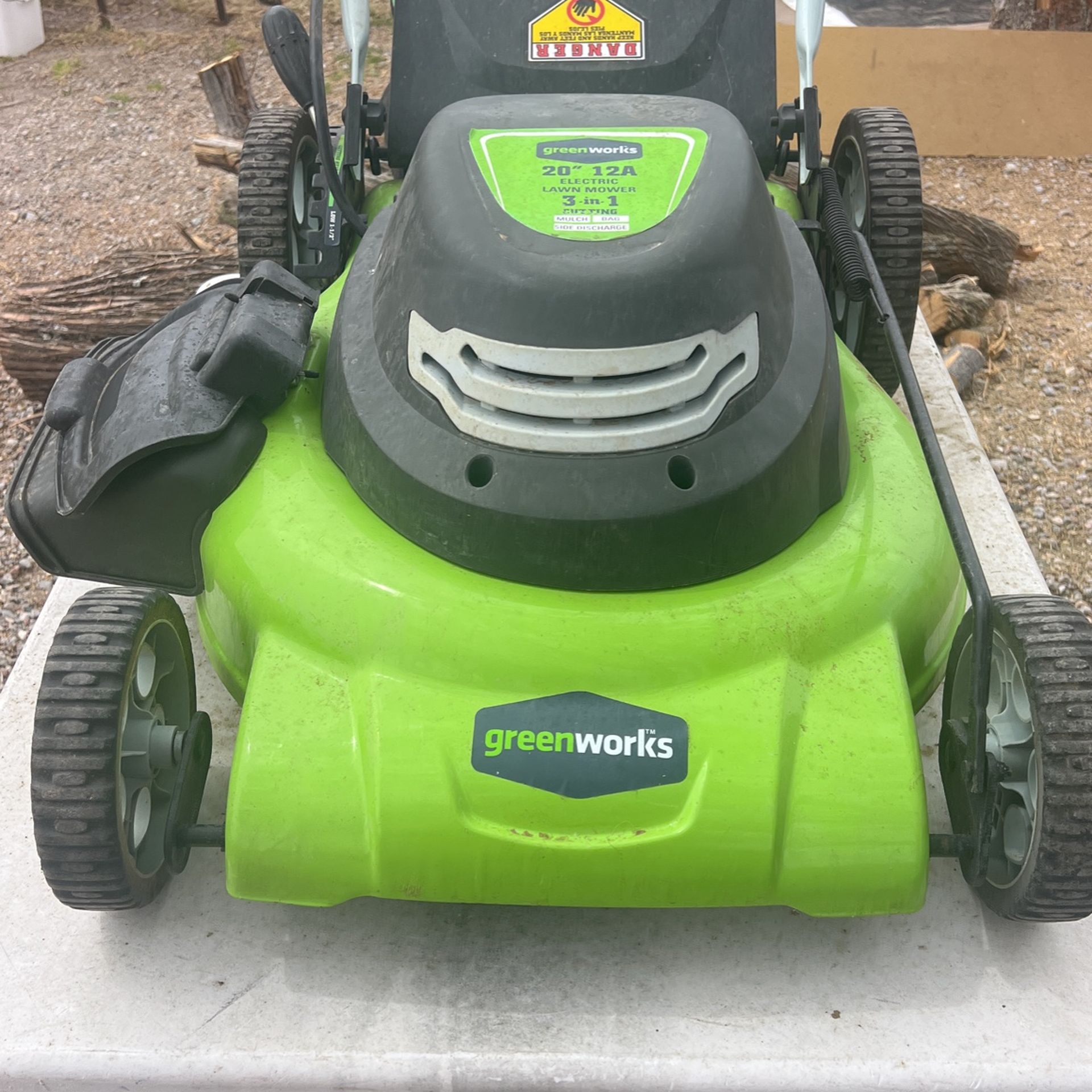 Greenworks Electric Lawn Mower 