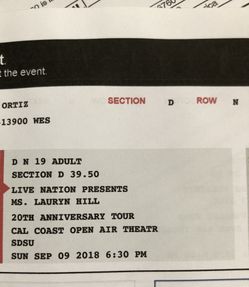 Lauryn Hill San Diego