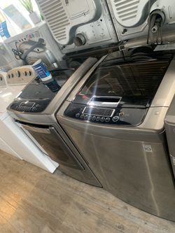 LG Top Load Washer And Dryer Set