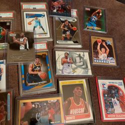 Sports Cards Basket Ball. Graded, Rookies