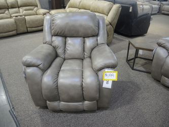 Homestretch Zero Gravity Triple Power Recliner - Smoke Gray Fabric Floor Sample