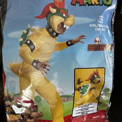 Super Mario- Bowser costume (adult size) 