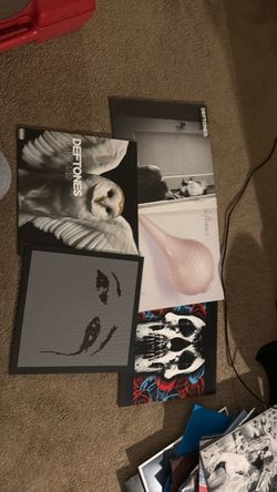 Deftones Vinyl Record Collection Lot