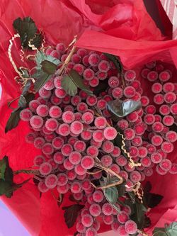 Christmas Grape ornaments for tree or decor