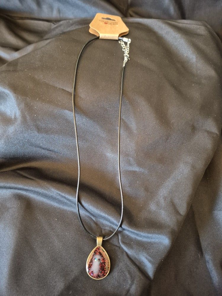 Ghost Resin Necklace