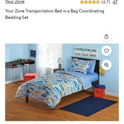 Kids 5- Piece Bedding Set (New)