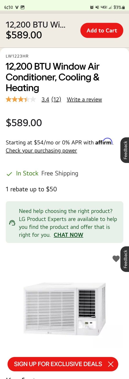 LG AC and Heater