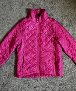 Pink Reebok Puffer Jacket 