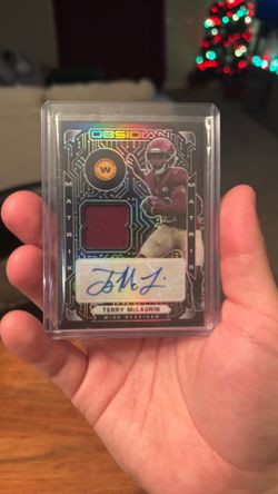 Terry McLaurin Patch Auto /100