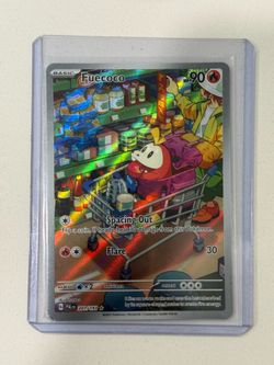 Fuecoco Illustration Rare Paldea Evolved NM or Better