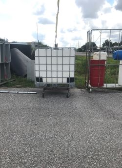 250 gallon Toat tanks with 2 “ valve