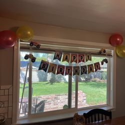 Birthday party Decorations - Monster Trucks Theme