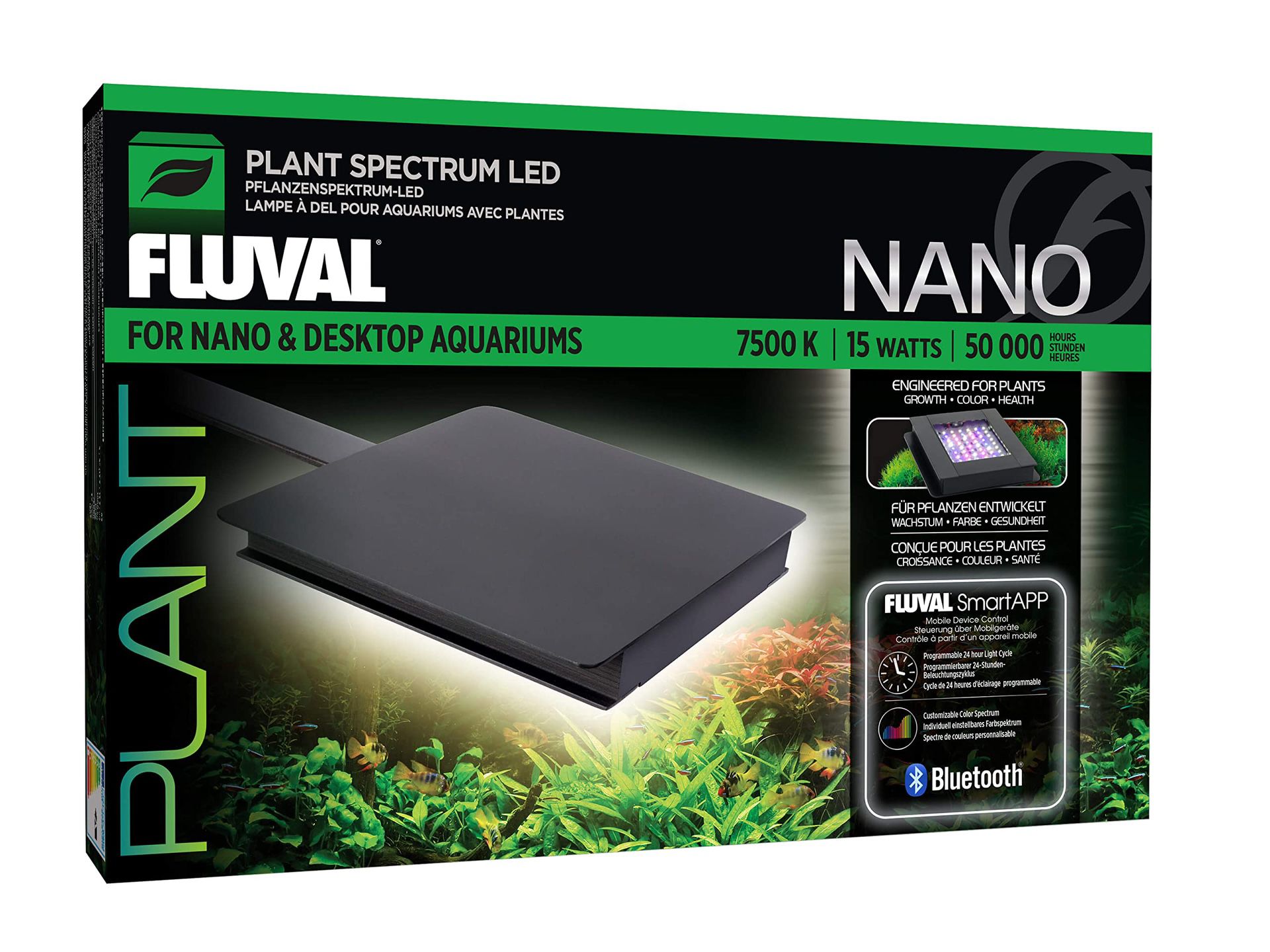 Fluval Nano LED Plant 3.0 Bluetooth Aquarium Light