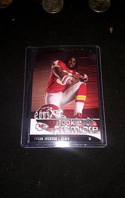 Chiefs football card